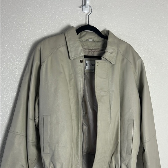 Fandango Cream Leather Jacket - Picture 4 of 15
